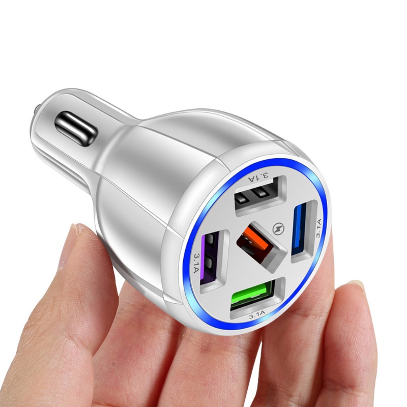 Củ sạc trên ô tô nhiều cổng USB thích hợp cho điện thoại máy tính bảng Apple