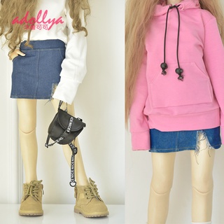 Bjd đầm denim cho búp bê 1/3 1/4 1/6