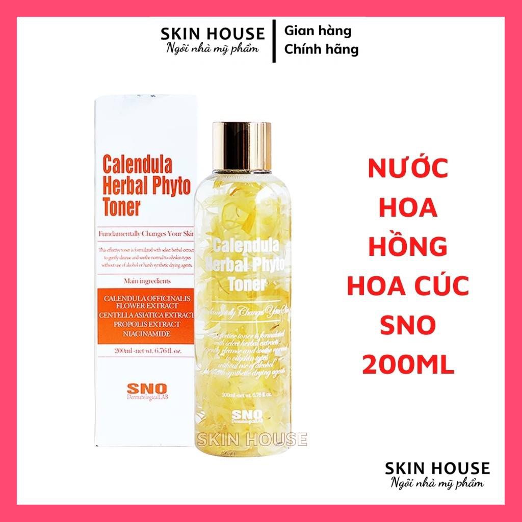 Chính Hãng - Nước Hoa Hồng Hoa Cúc SNO Calendula Herbal Phyto 200ml