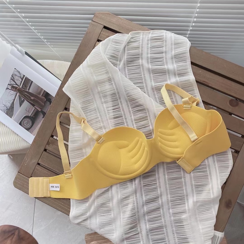 Áo ngực AOWEINISI không dây liền mảnh nâng ngực cúp che một nửa thời trang quyến rũ dành cho nữ