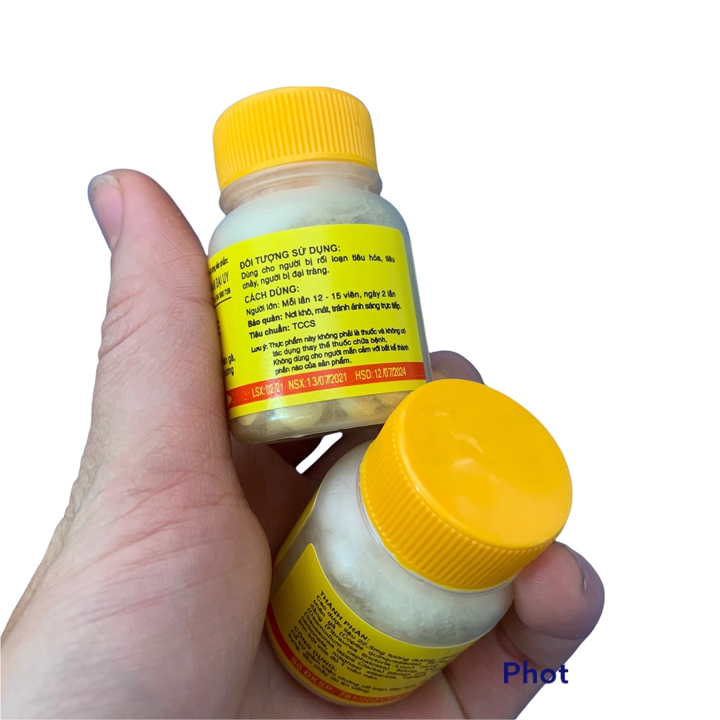 Viên uống BECBERZIN  hỗ trợ chứng rối loạn tiêu hóa - Lọ 80 viên nén