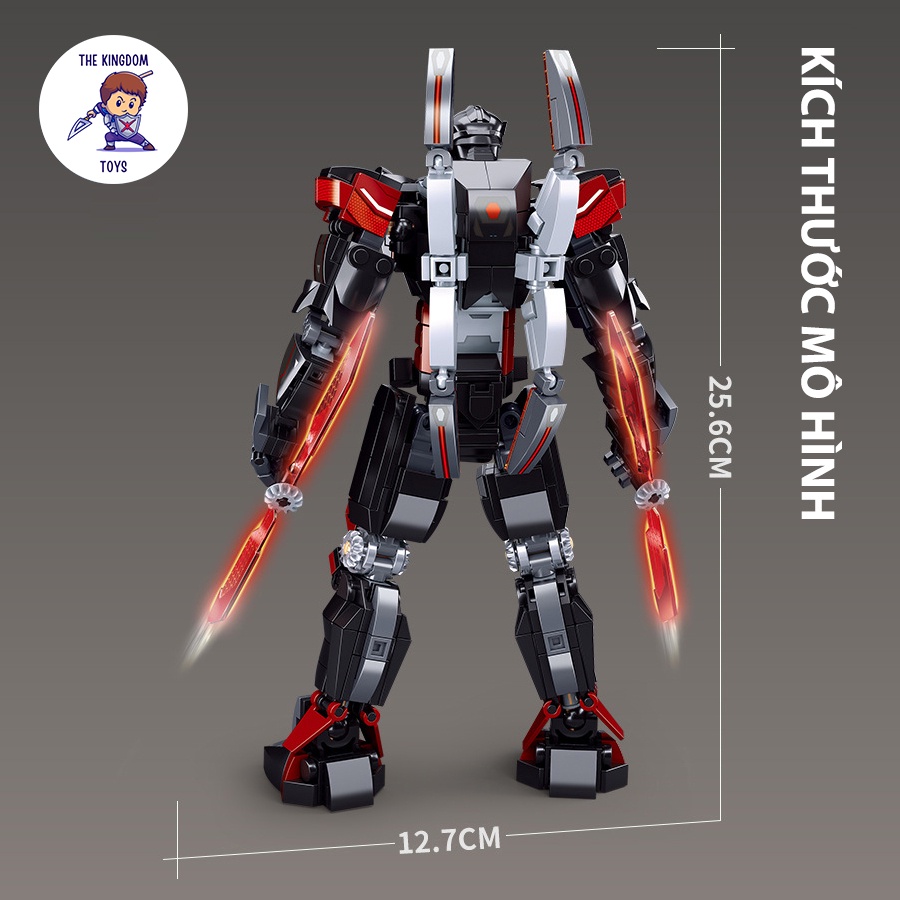 Đồ Chơi Lắp Ráp Mô Hình Robot Jaeger Gipsy Avenger - Dark Wanderer Người Máy Chiến Đấu Mecha B1120