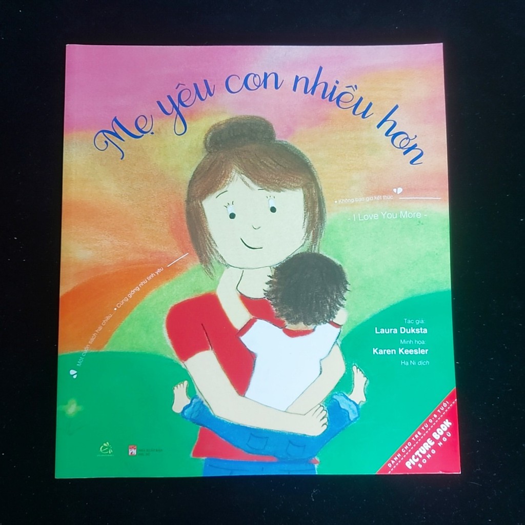 Sách - Picture book song ngữ Mẹ yêu con nhiều hơn (dành cho bé 0-6 tuổi)