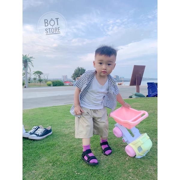 Tất nhún Hàn Quốc nhiều màu cho bé yêu mix đồ