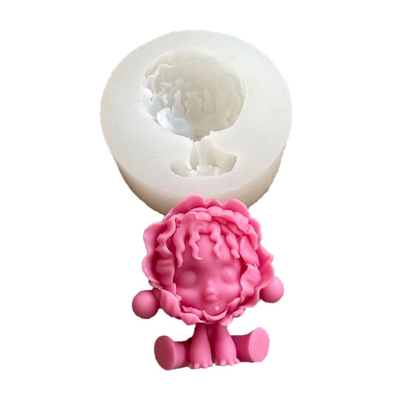 Khuôn Silicone Tạo Hình Làm Nến Hình Lâu Đài Rừng