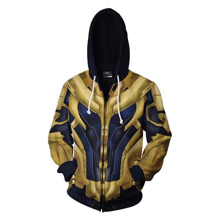 Áo Khoác Hoodie Khóa Kéo In Hình Nhân Vật Phim The Avengers 3d Thời Trang Nam Nữ | BigBuy360 - bigbuy360.vn