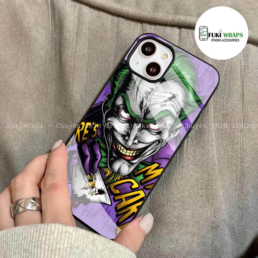 Ốp Lưng Kính Cường Lực / Case Joker Chống Vỡ Dành Cho 13ProMax 12ProMax 11ProMax X XSMAX Fukishop
