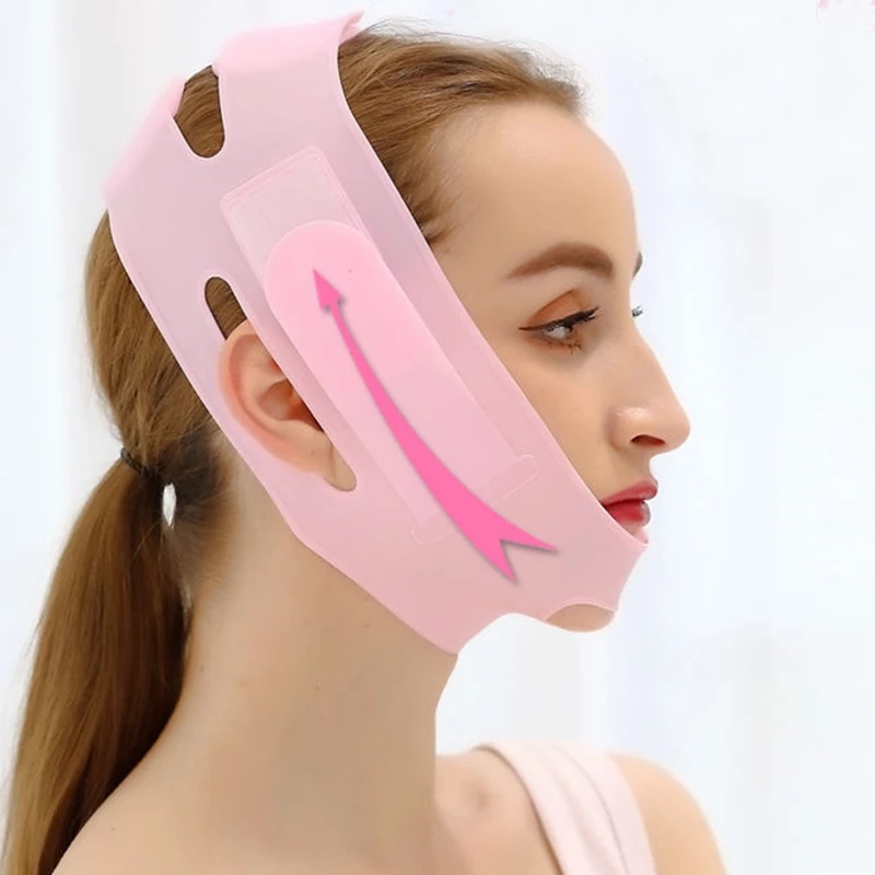 1 Đai Silicone Nano Nâng Cơ Mặt Tạo Cằm Chữ V Thon Gọn Chống Nếp Nhăn