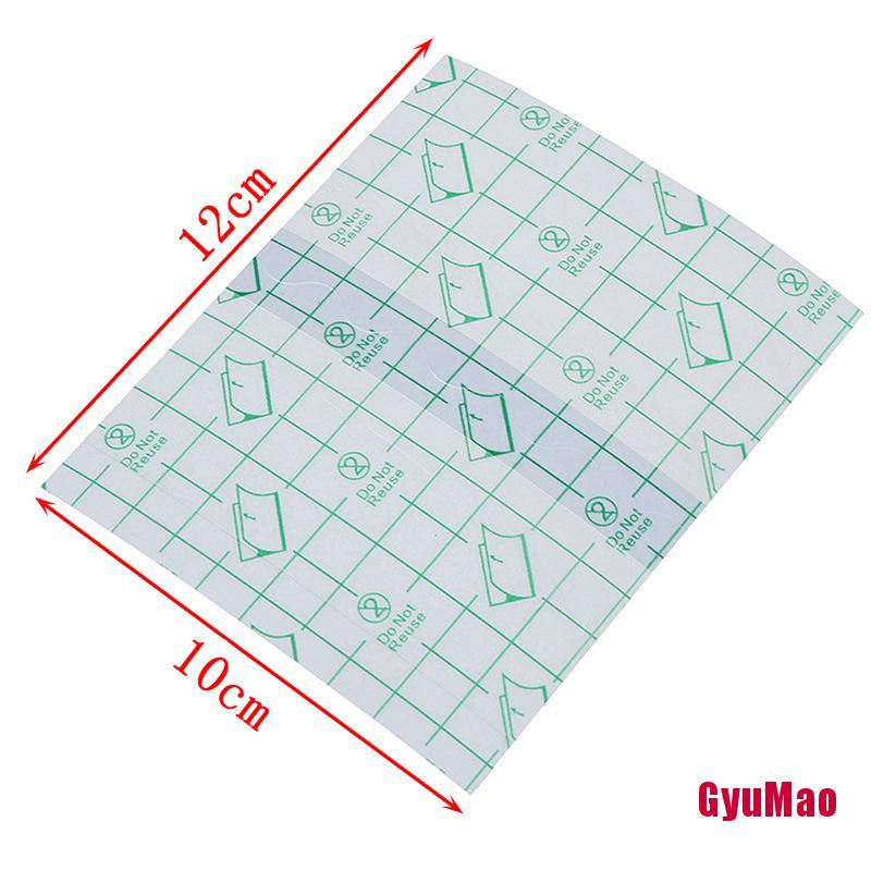 Set 10 Miếng Dán Cố Định Vết Thương Trong Suốt Chống Thấm Nước rx1GUMO
