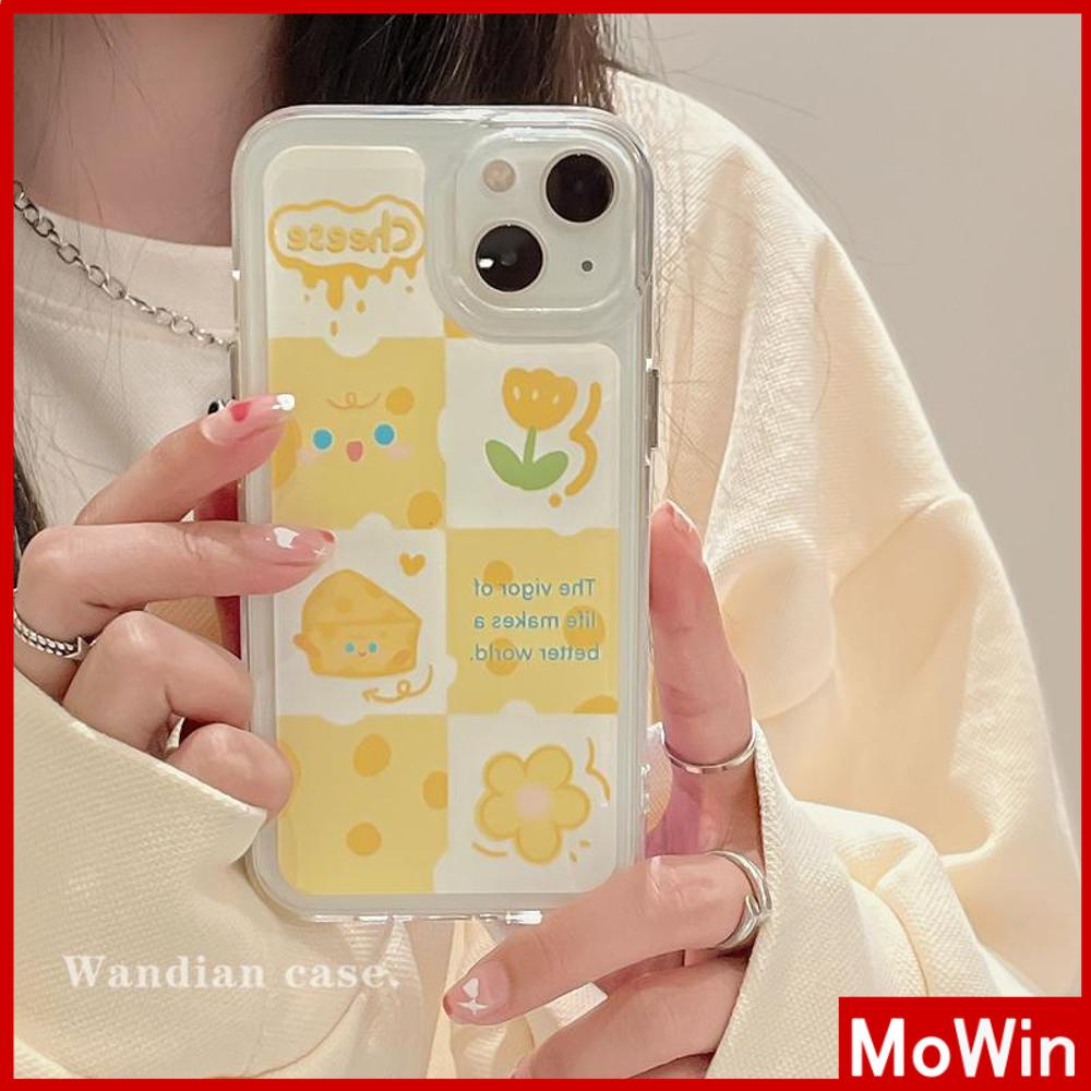 Ốp điện thoại silicon in phô mai vàng chống sốc thích hợp cho iPhone 11 13 Pro Max 12 Pro Max 7 Plus xr