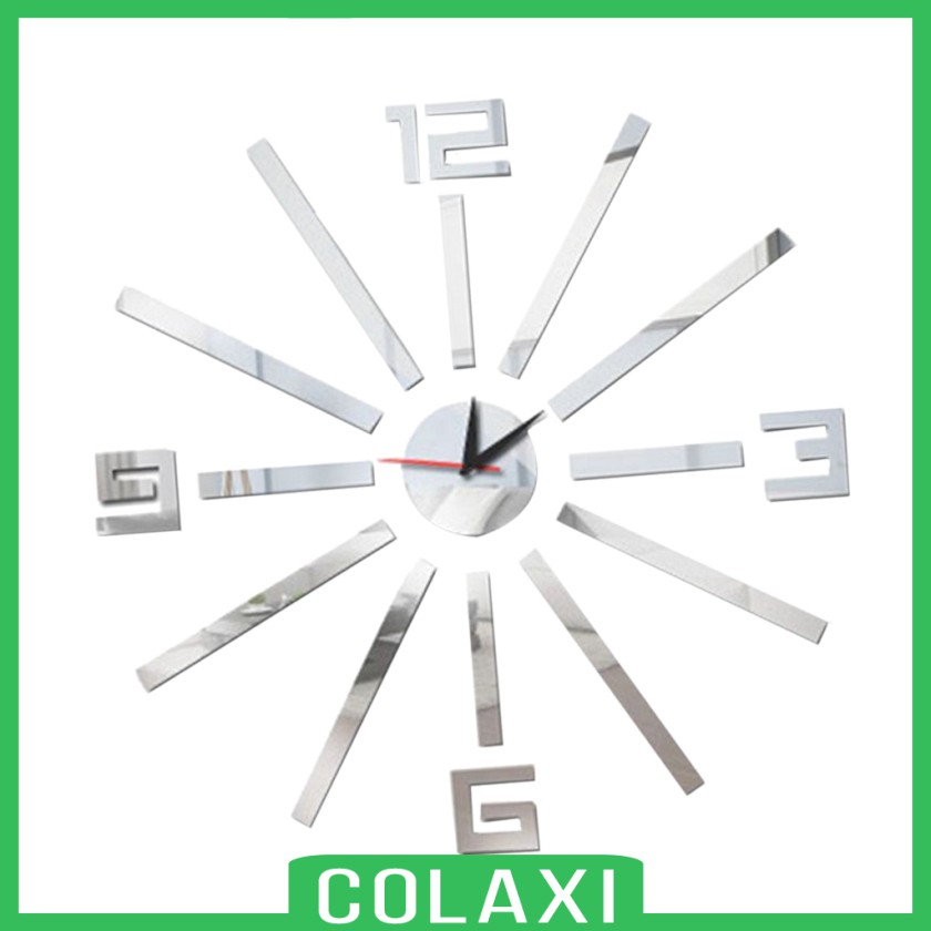 Đồng Hồ Dán Tường 3d Diy