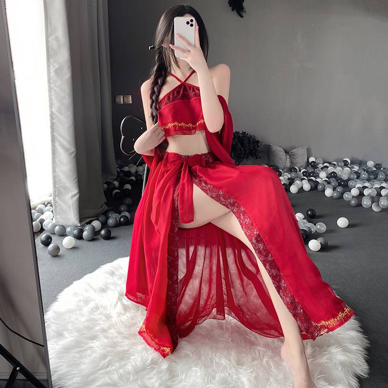 Cosplay Hán Phục In Họa Tiết Ngọt Ngào Quyến Rũ Cho Nữ 2585