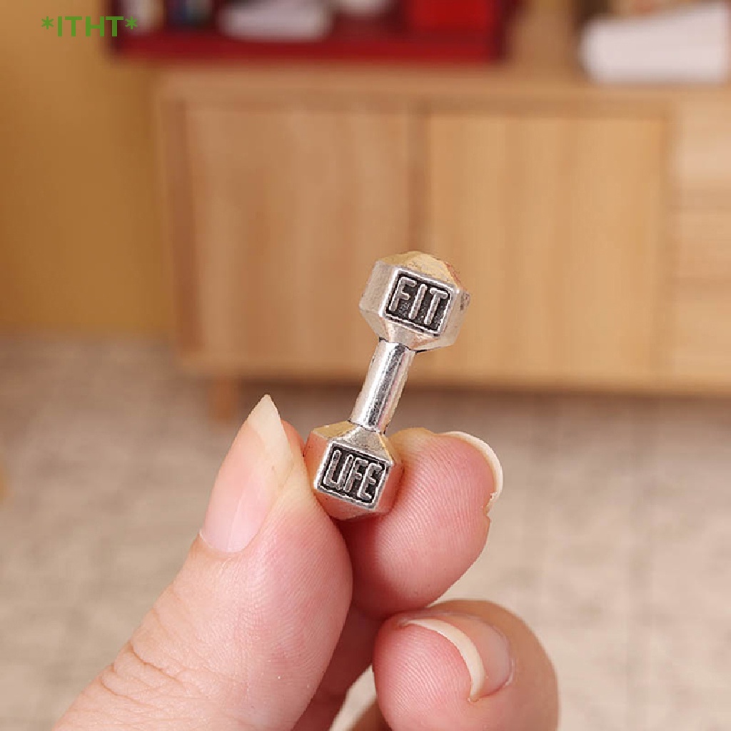 Quả Tạ Mini Tỉ Lệ 1: 12 Trang Trí Nhà Búp Bê Mới