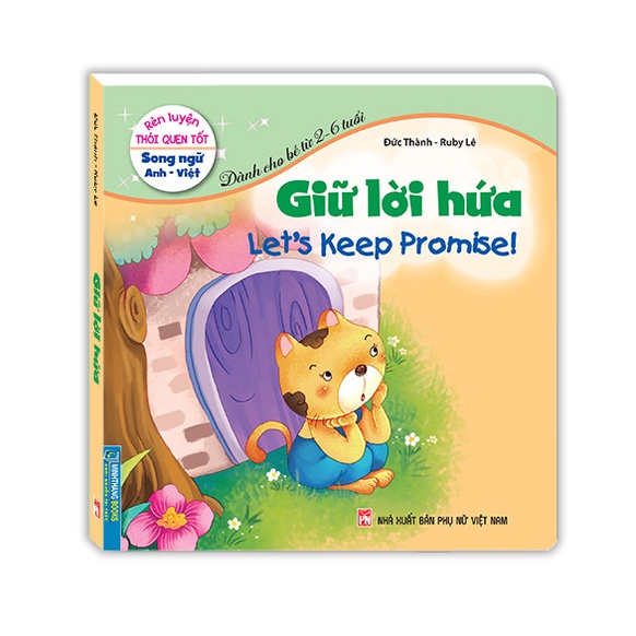 Sách - Combo 8 cuốn rèn luyện thói quen tốt - Bằng tranh cho bé 2-6 tuổi (song ngữ Anh - Việt)