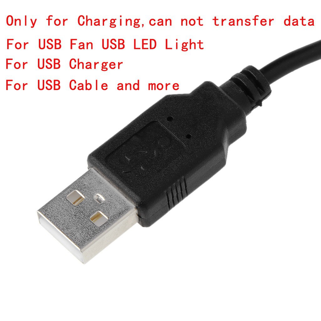 Dây cáp nối dài USB 2.0 A Male sang A Female cho quạt máy tính đèn LED