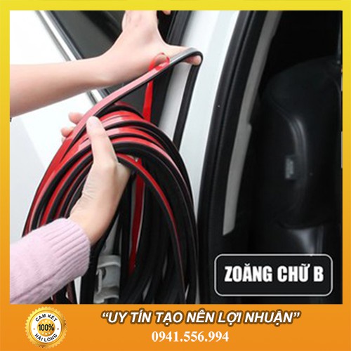 Ron, Doăng, Gioăng cao su B, chống ồn cánh cửa, cách âm, cách nhiêt, chống bụi bẩn, ngăn nước, phù hợp mọi loại xe