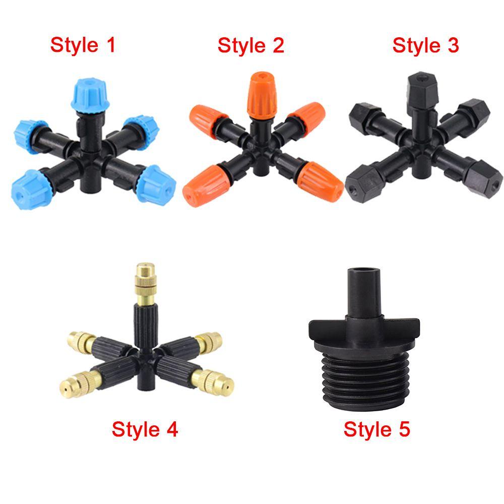 LAKAMIER Set 6 Vòi Phun Sương Tưới Cây Tự Động