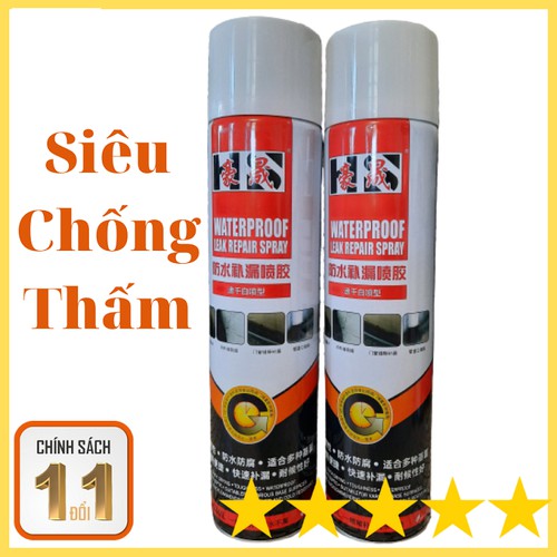 ➡Combo 2 Lọ➡ Chai xịt chống dột - chống thấm nước - Bình Sơn xịt chống thấm, dột 720ml