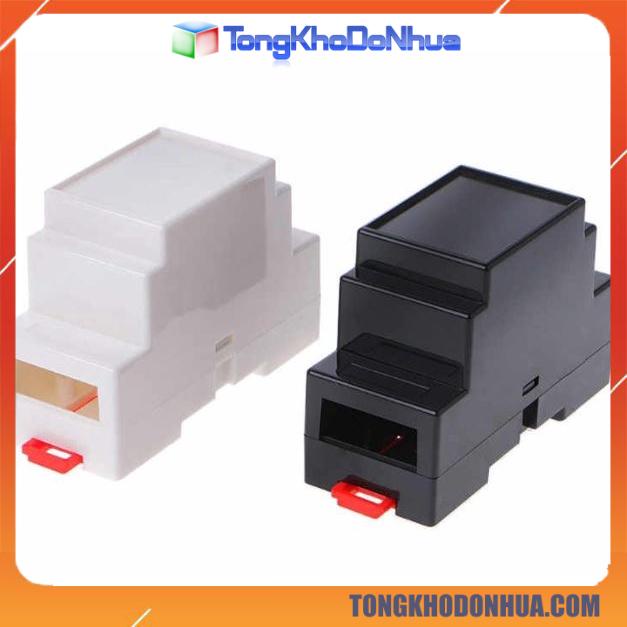 Hộp nhựa PLC 88x37x59mm có lỗ khoan Nhận gia công mạch điện SMT - CNC hộp nhựa theo yêu cầu