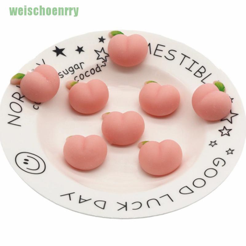 Đồ Chơi Xốp Squishy Giảm Stress Hình Quả Đào Dễ Thương Cho Bé