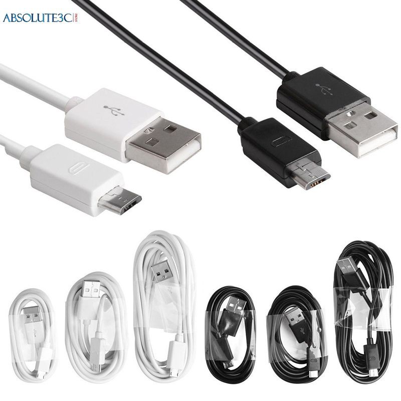 Dây Cáp Sạc Micro Usb 100% Chính Hãng Dài 1m / 1.5m / 2m Tiện Loại Cho Điện Thoại Android