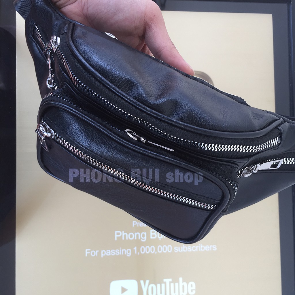 Túi Đeo Chéo Nam Nữ Chất Da Vân Sần Mềm Đẹp Dáng Thời Trang, Túi Bao Tử Nam Nữ Siêu Đẹp | BigBuy360 - bigbuy360.vn