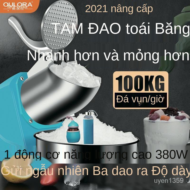 Máy Bào Đá Thương Mại Công Suất Máy Nước Đá Hộ Gia Đình Nhỏ Nước Đá Cửa Hàng Trà Điện Máy Máy Nước Đá jpn4