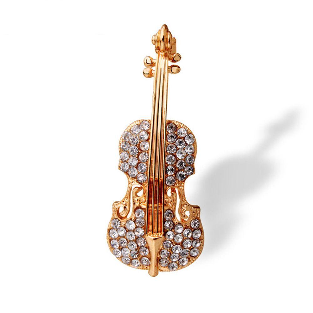Ghim Cài Áo Hình Đàn Violin Thời Trang Cho Nam Và Nữ