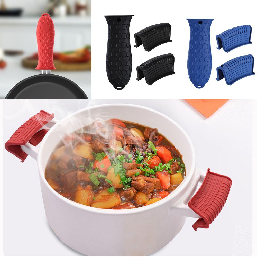 SUENIN Set 3 Kẹp Nhấc Nồi Chống Trượt Bằng Silicon Giá Đỡ