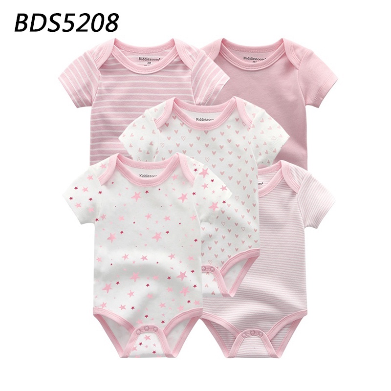 Newborn baby O-neck baby Jumpsuit Cotton clothes for baby 0-12M