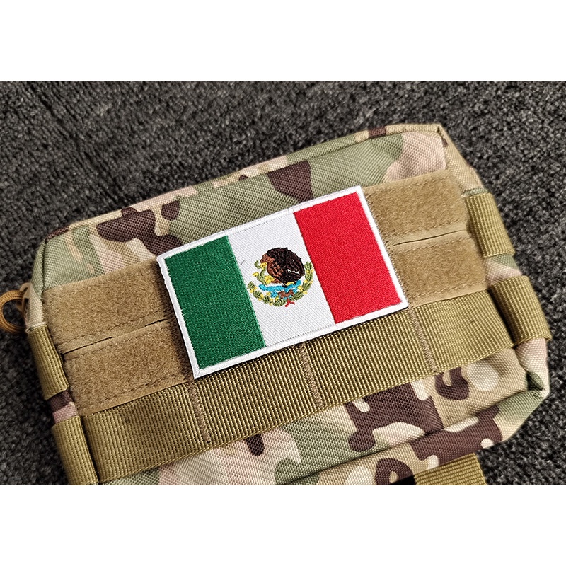 Huy Hiệu Thêu Hình Cờ Các Nước Mỹ 8 * 5cm