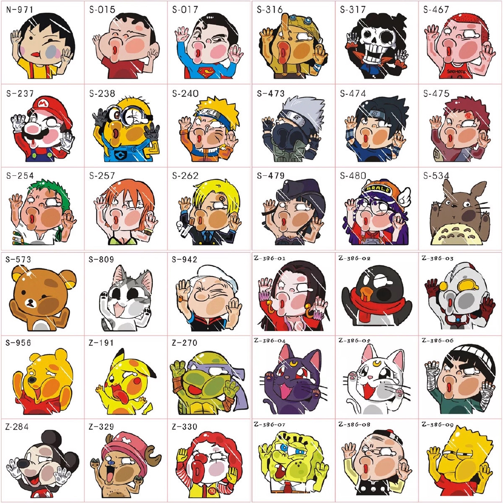 Miếng Dán Trang Trí Xe Hơi Họa Tiết Hoạt Hình Siêu Nhân / Gấu Pooh Vui Nhộn