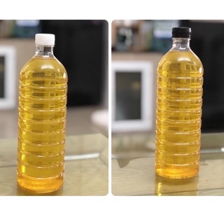 [Siêu rẻ chào hè] Chai 1 lít kèm nắp trắng/đen