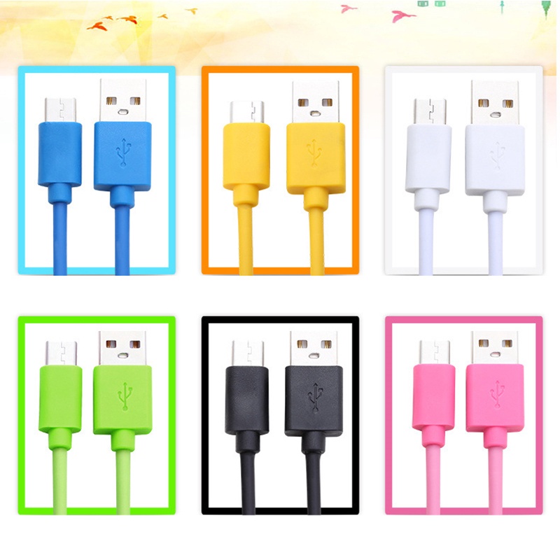 Dây Cáp Sạc Nhanh 1M 2M 3M Micro USB / i / Type C Nhiều Màu Tùy Chọn