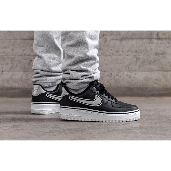 - Giày Nike Air Force 1 LV8 Sport NBA Black/White - Hàng chính hãng - Voss Authentic