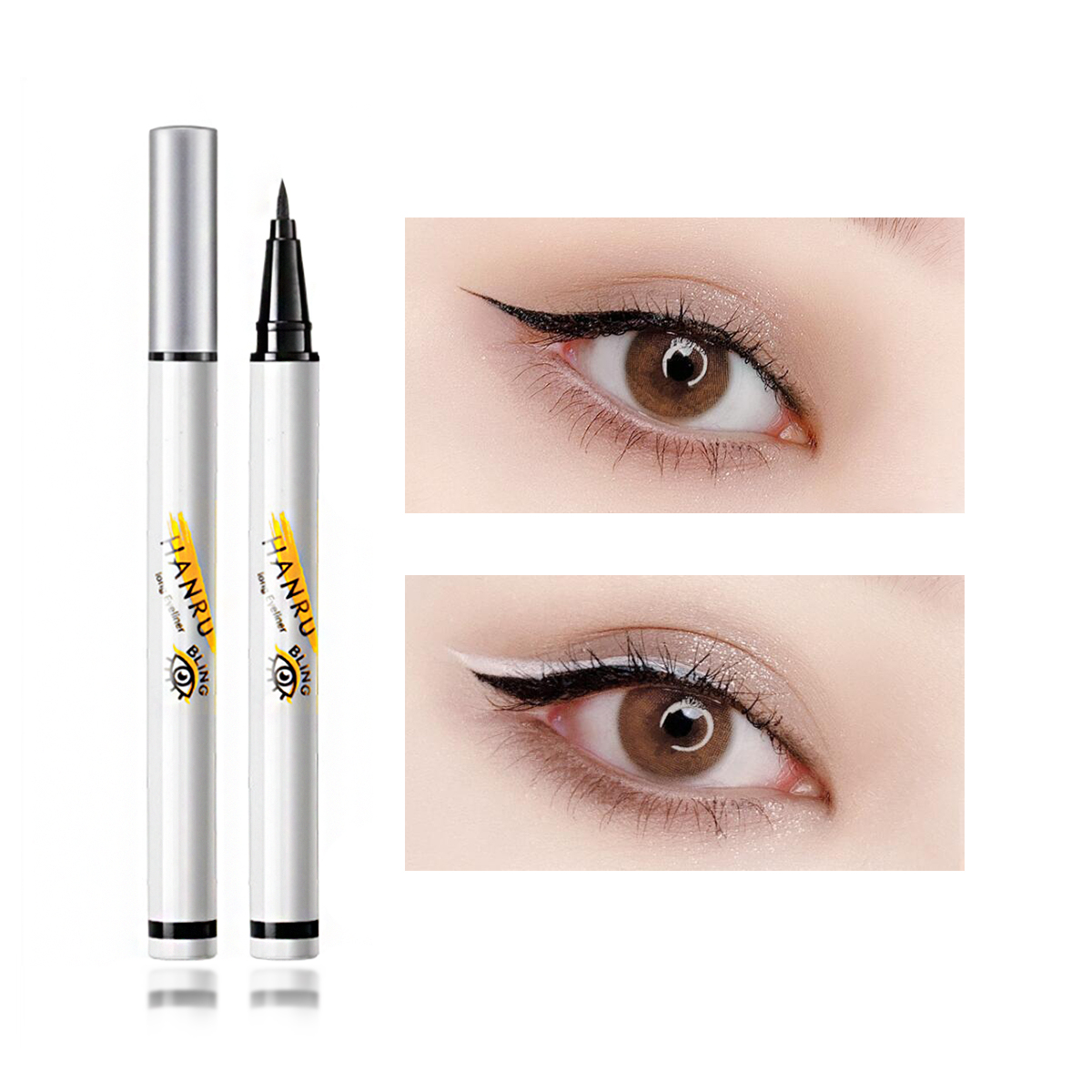 LAMUSELAND Big Eyes Waterproof Sweat-proof and Long-lasting Quick-drying Non-fading Smoothing Liquid Eyeliner 1g H706 | BigBuy360 - bigbuy360.vn