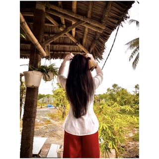 đồ lam đi chùa - công thêu