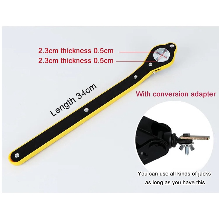 Cờ Lê Vặn Đai Ốc Xe Hơi Chuyên Dụng Tiện Lợi