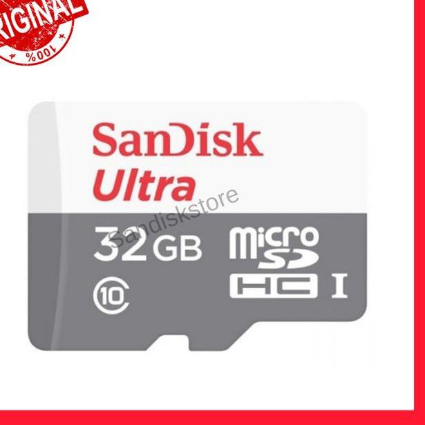 Sandisk Bộ Chuyển Đổi Microsd Ultra 32gb Up Sang 80mb / S Class 10 Không Có Adapter