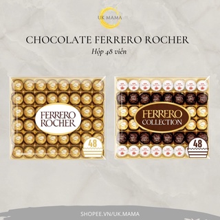 Kẹo chocolate Ferrero Rocher hộp 48 viên