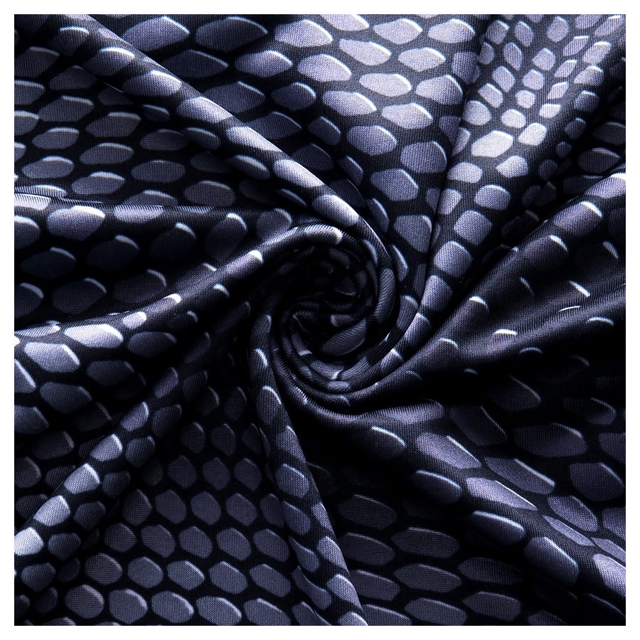 Áo thun tay ngắn bó sát in hình 3D chuyên dụng tập gym cho nam