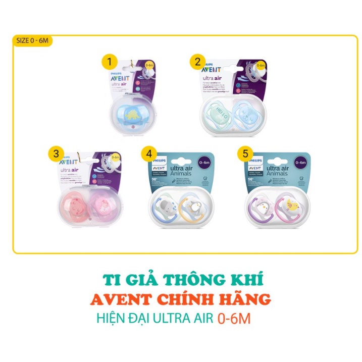 Ty Giả Chỉnh Nha philips Avent [Hàng chính hãng]