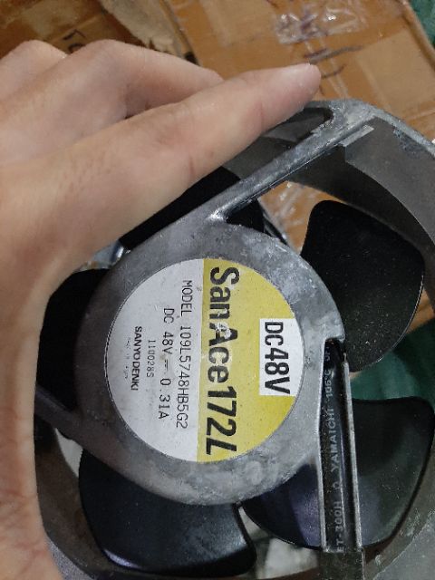 Quạt NMB-Mat 48v chạy tốt hàng rã máy. Kích cỡ 12cm