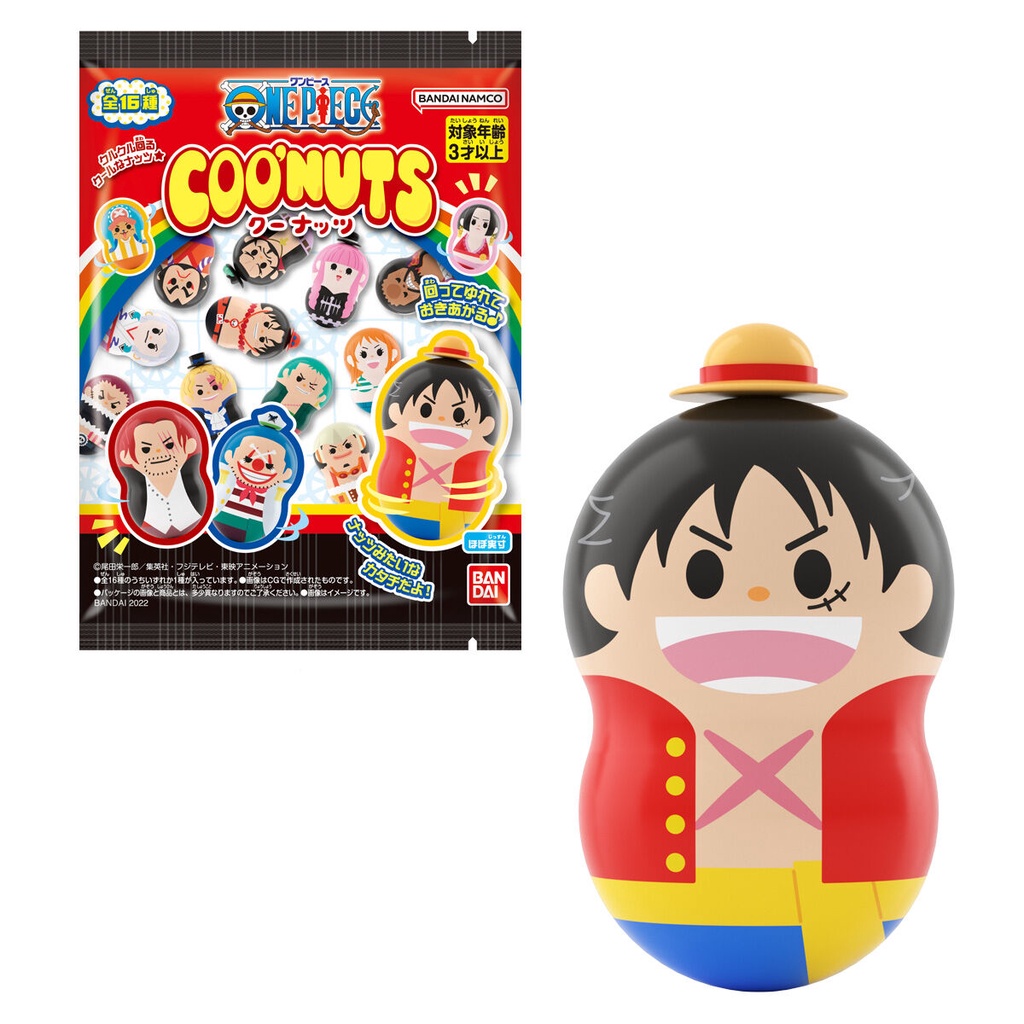 Mô hình lật đật One Piece - Coonuts BANDAI