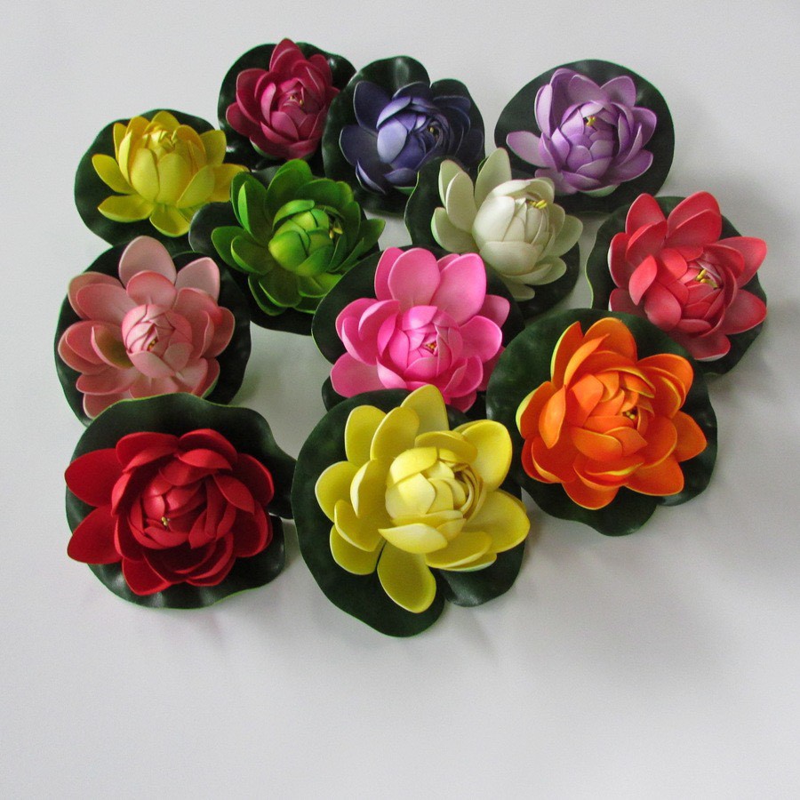 Hoa sen thả hồ - Gốm sứ Bát Tràng Anh Khoa