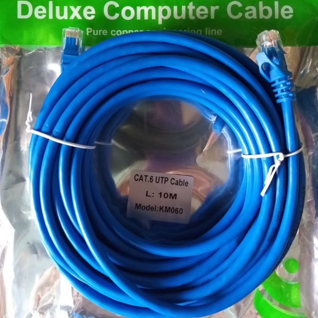 Dây Mạng Bấm 2đâu (10m ) Cat6
