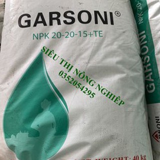 1kg phân bón garsoni - 20-20-15+te