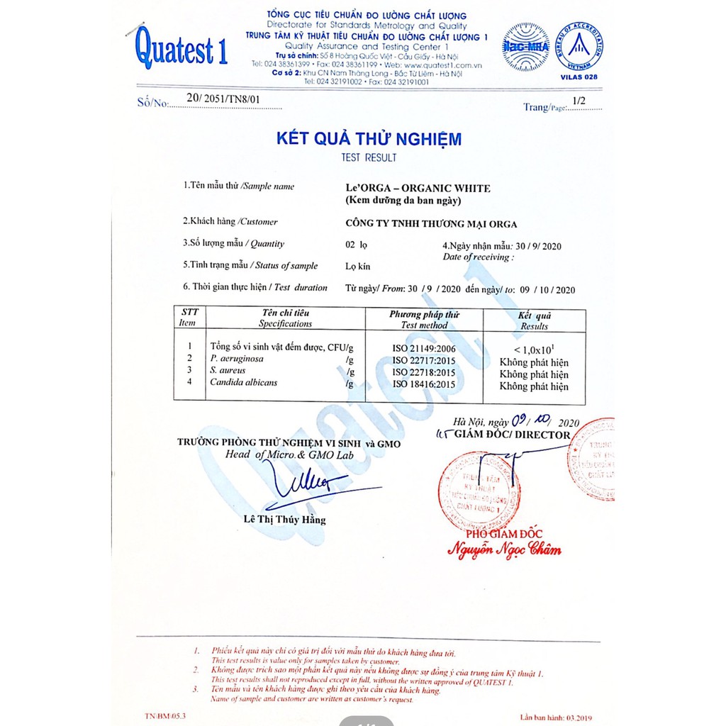 Kem Dưỡng Trắng Da Ban Ngày Le'Orga - 3 Trong 1 Cho Da Khô, Nhạy Cảm Giúp Trắng Da, Chống Nắng, Trẻ Hóa 10ml