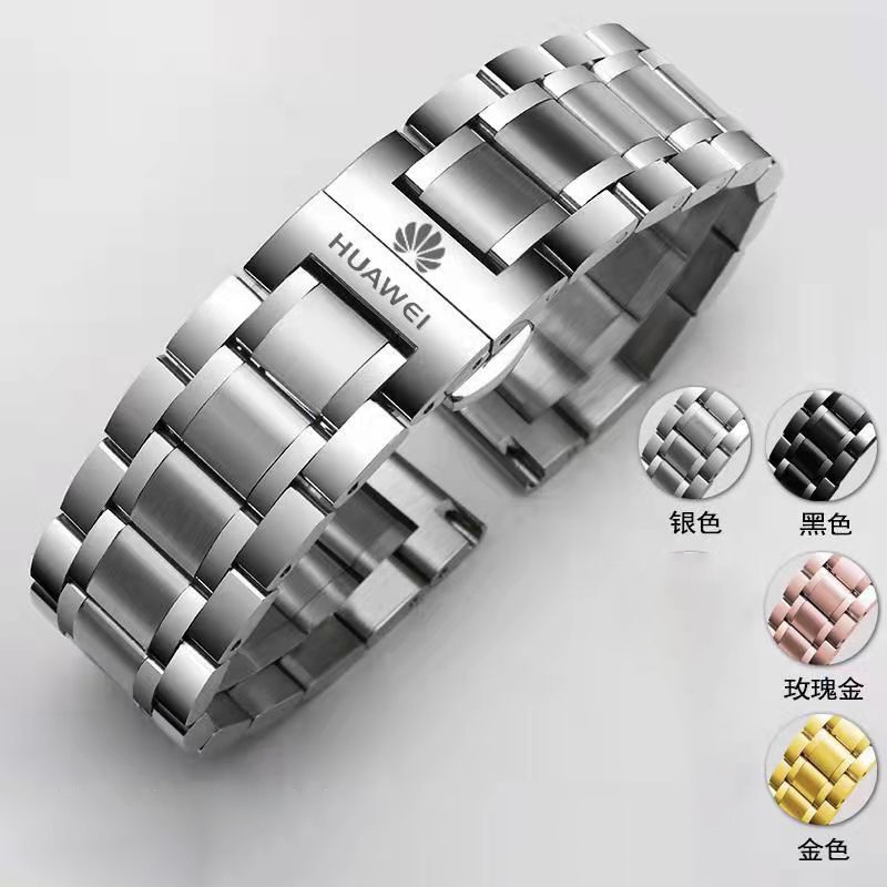 Dây đeo bướm kim loại bằng thép không gỉ cho Huawei watch3/3pro/GT2 Huawei watch4/4Pro46mm42mm/GT2 Pro/GT3 GT3 Pro 46mm/43mm/42mmGT2E/GT/Huawei 2pro/honor Magic2 46mm 22mm20mm