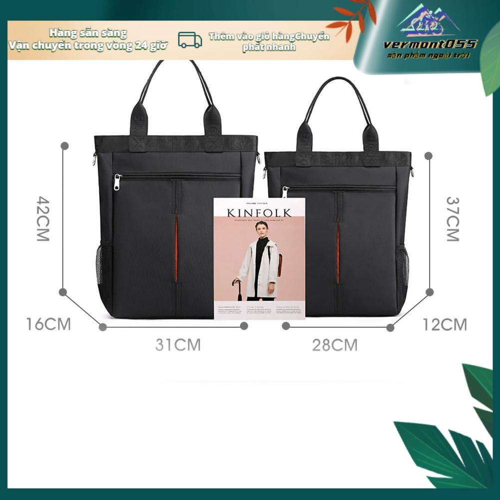 Túi Đựng Laptop Màu Đen Thiết Kế Đơn Giản Phong Cách Doanh Nhân Thời Trang Cho Nam